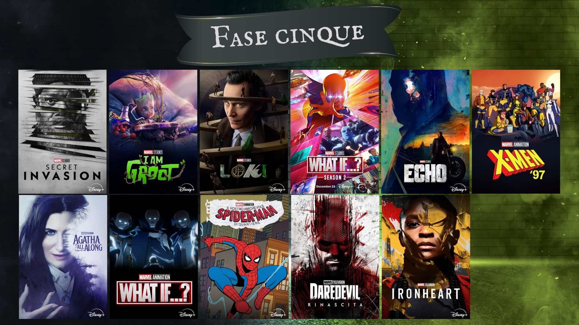 Serie MCU - Fase cinque